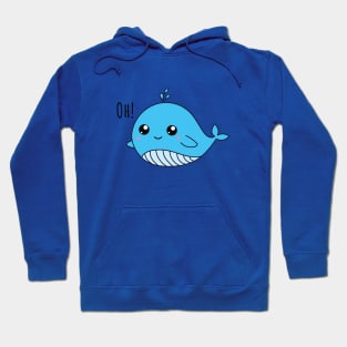 Oh Whale | Cute | Kawaii Hoodie